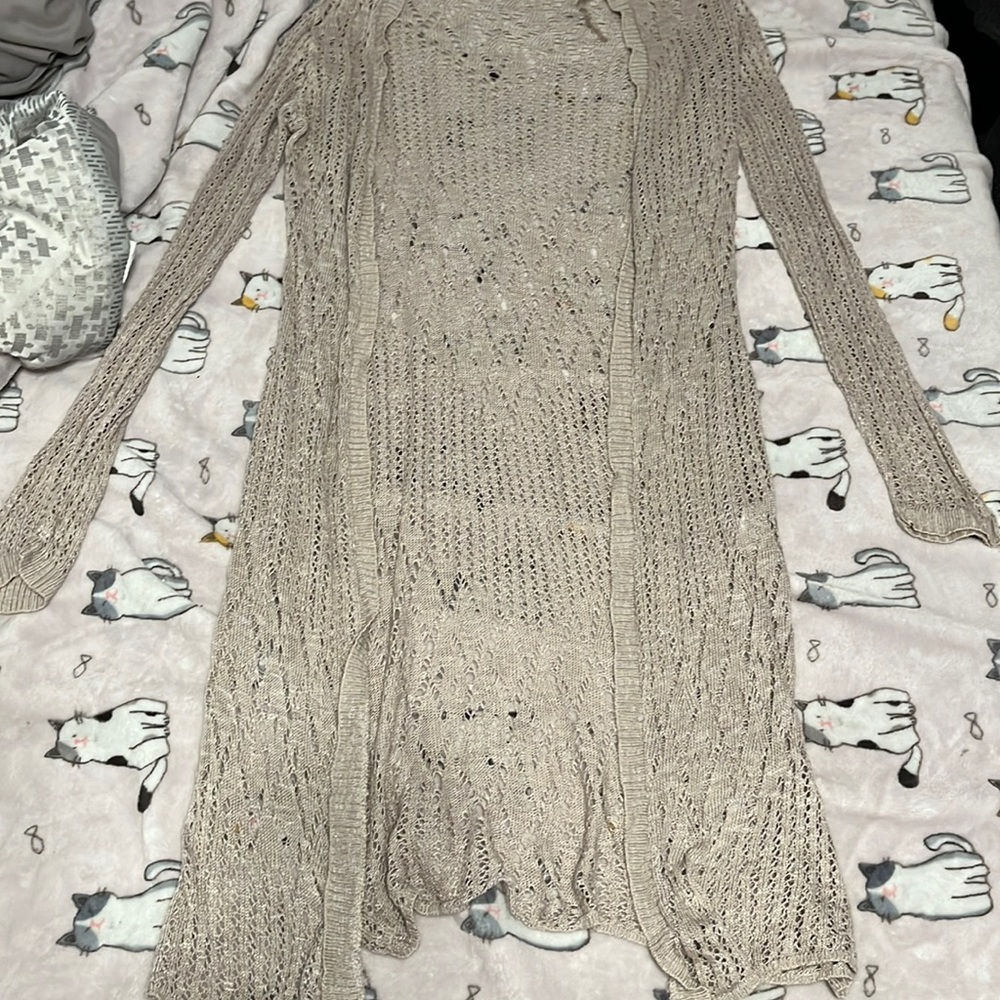 XL Maurice’s Long knitted light Jacket